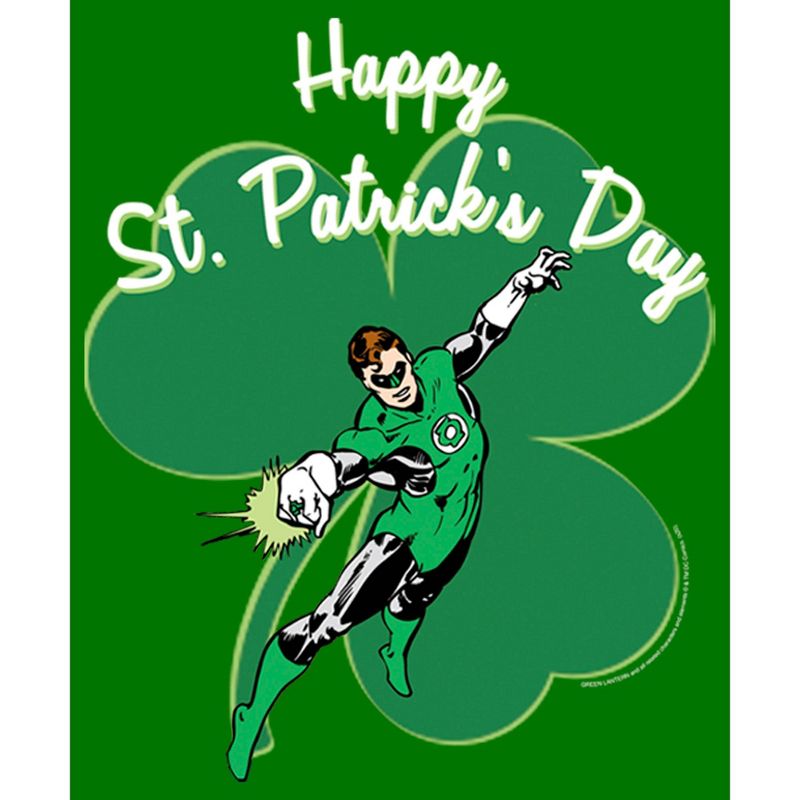 Men's Green Lantern Happy St. Patrick's Day T-Shirt, 2 of 6