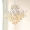Vienna Full Spectrum Mellie Champagne Gold Chandelier 24" Wide French Crystal 6-Light Fixture for Dining Room House Kitchen Island Entryway Bedroom - 2 of 4