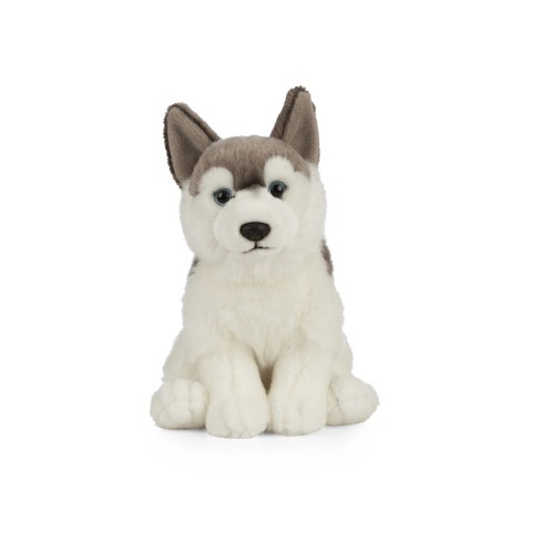 stuffed husky toy