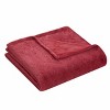 Kate Aurora Ultra Soft & Plush Ogee Damask Fleece Throw Blanket Covers - 50 in. W x 60 in. L - 4 of 4
