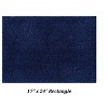 Micro Plush Collection 100% Polyester Solid Tufted Bathroom Rug with Gel Form Backing, Machine Washable, Tumble Dry Bath Mat - 2 of 4