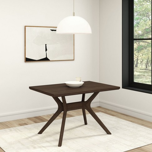 Plank+beam Verso Rectangular Dining Table, 48" Solid Wood Kitchen ...