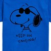 Boys' - Peanuts - Cool Joe Keep On Smiling Short Sleeve Graphic T-Shirt - 2 of 4