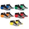 Basix, Kids Ankle Sock Low Profile Cotton Comfort Cushion Fit 5 Pack, 4-10 Years - 3 of 4