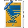 Trends International NHL St. Louis Blues - Logo 25 Framed Wall Poster Prints - 3 of 4