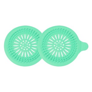 Unique Bargains Round Anti-Slip Bathroom with Suction Cups Drain Protector - 1 of 4