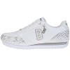bebe Women's Fashion Lace-Up Shoes - Embellished Sneakers with Logo Dangle Charm - 3 of 4