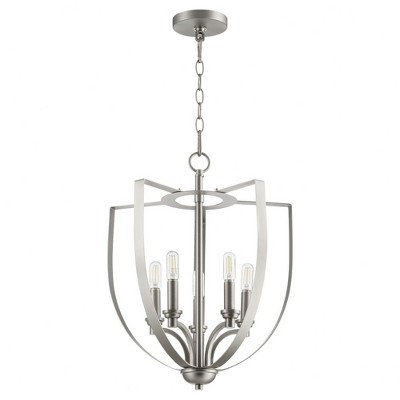 Quorum Lighting Dakota 5-Light Satin Nickel Chandelier