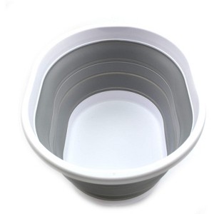 SAMMART 22L (5.8 Gallon) Collapsible Plastic Oval Laundry Tub - 1 of 4