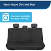 PetSafe Happy Ride Waterproof & Machine Washable Bench Seat Cover for Pets, Fits Most Vehicles, Black (47"L x 24"W) - 3 of 4