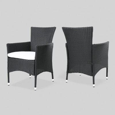 black wicker chair target