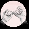 Men's Design By Humans pinky swear // hand study By lauragraves T-Shirt - 2 of 4