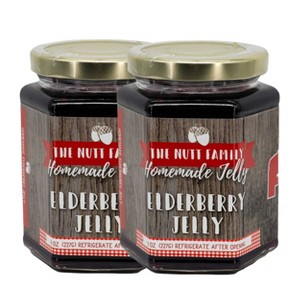 Nutt Family Jams & Jellies 9 oz Elderberry Jelly - Pack of 2 - 1 of 4