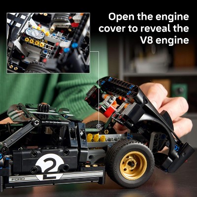 Детские конструкторы LEGO Technic 1966 Ford GT40 MKII Race Car 42223 — фото 4
