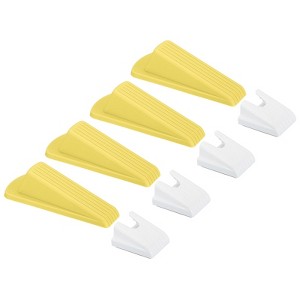Unique Bargains Rubber Durable Sturdy Non-slip Door Stop with Storage Box - 1 of 3