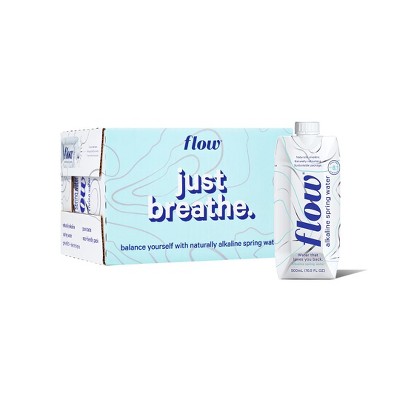 Flow Alkaline Spring Water | 12 pack of 500ml - Original