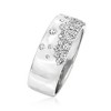 Ross-Simons 0.50 ct. t.w. Scattered-Diamond Ring in Sterling Silver - 3 of 4