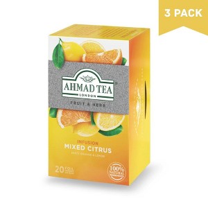 Ahmad Mixed Citrus Herbal Tea 20ct tea bags - Pack of 3 - 1 of 4