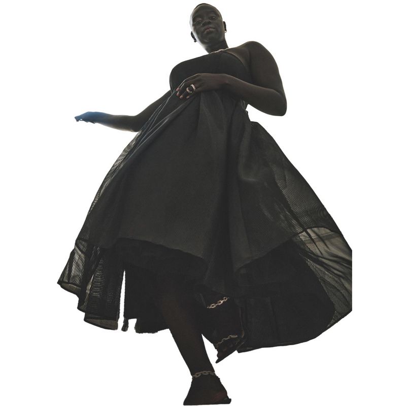 ELOQUII Women's Plus Size Strapless Crinoline Dress, 1 of 2