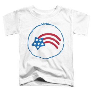 Toddler Boys' Care Bears America Cares Bear Belly T-Shirt - 1 of 4