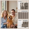 Decksplore Durable Dog Crate Furniture with Lockable Door,Dog House Indoor for Small Medium Large Dogs - 4 of 4