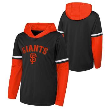 Nike Mens San Francisco Giants Hoodie Sweatshirt in Black for Men
