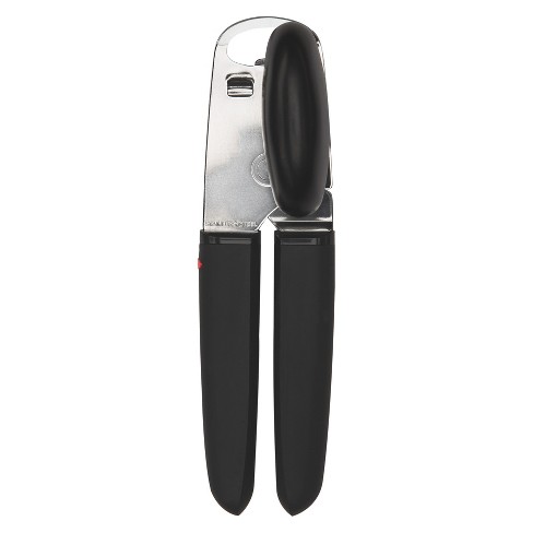 OXO Good Grips Soft Handled Can Opener, Black