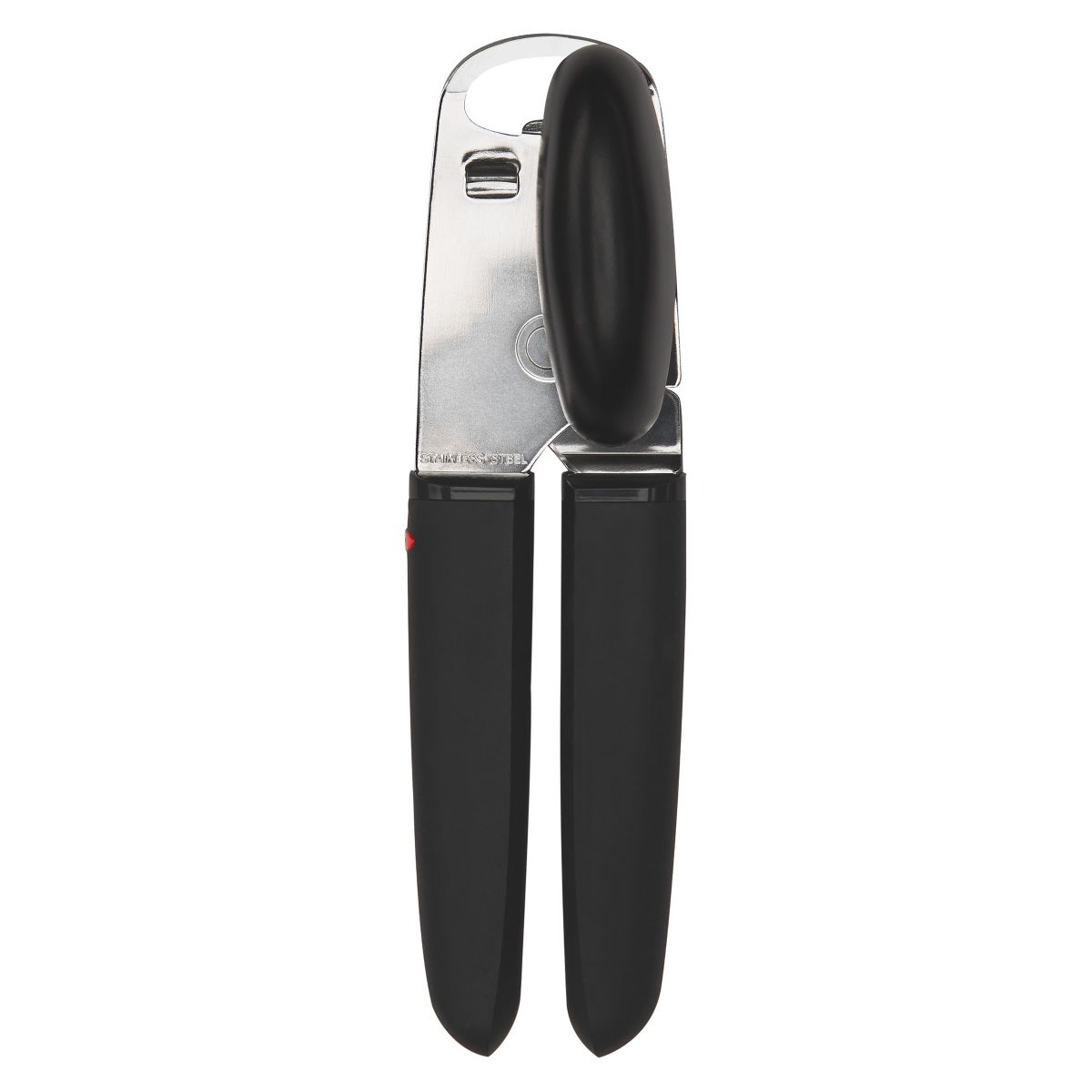 OXO Soft Handled Can Opener: Good Grips, Stainless Steel, Manual, Soft-Grip Handle, Hand Wash,