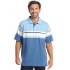 Gioberti Men's Stripe Short Sleeve Polo w/ Chest Pocket - 4 of 4