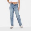 Women's Mid-Rise Straight Curvy Jeans - Wild Fable™ - 2 of 3