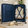 World Traveler Dejuno Beaumont 26-Inch Lightweight Hardside Expandable Spinner Luggage - 3 of 4