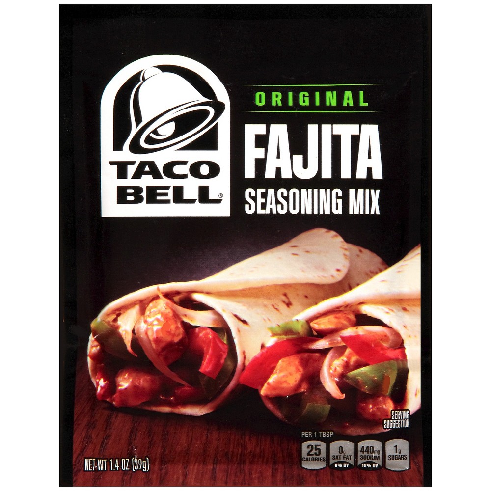 UPC 021000039616 product image for Taco Bell Fajita Seasoning Mix 1.4 oz | upcitemdb.com