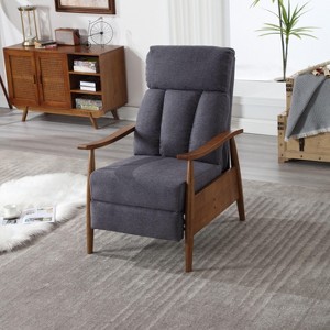 NicBex Modern Accent Chair Armchair Lounge Chair with Wood Frame Comfy Chair for Living Room, Bedroom, Office - 1 of 4