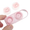 Unique Bargains Contact Lens Case Contact Lens Container Contact Lens Carrier 2.32"x1.18"x1.26" 1 Set - 4 of 4