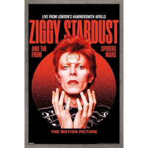 Trends International David Bowie - Ziggy Stardust Live Framed Wall Poster Prints - 1 of 4
