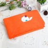 Slickblue Embroidered Coral Fleece Throw Blanket for Kids - Soft & Cozy, 29.5" x 39.4", Multiple Design & Color Options - 2 of 2