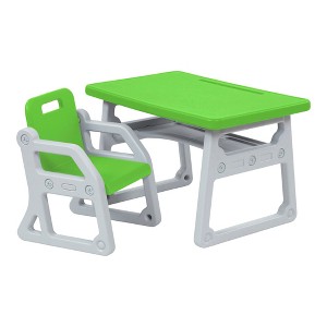 ECR4Kids Toddler Plus Desk and Chair, Kids Furniture - 1 of 4