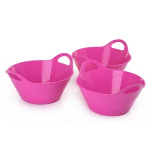 Mintra Home Plastic Bowls with Handles - 1 of 4
