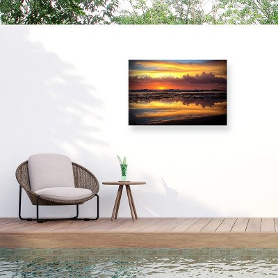 Trademark Fine Art - Beata Czyzowska Young Morning Reflections Matted Framed Art