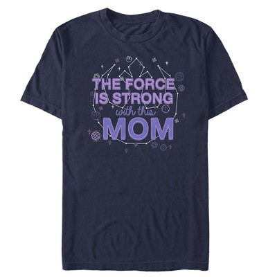 Men's Star Wars Mother's Day Force Is Strong With This Mom T-shirt : Target