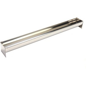 O'Creme Stainless Steel Yule Log Mold Watertight Leak-Proof 19.7 Inch x 2.36 Inch x 1.79 Inch High - 1 of 1