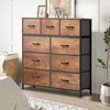 SUGIFT 9 Drawer Dresser Steel Frame Bedroom Storage Organizer Chest - 2 of 4
