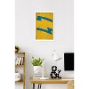 Trends International NFL Los Angeles Chargers - Logo 25 Framed Wall Poster Prints White Framed Version 14.725" x 22.375" - 2 of 4