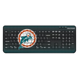 NFL AFC Historic Teams Linen Wireless USB Keyboard - 1 of 4