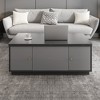 Munora Modern Gray Multi-functional Rectangle Lift-top Coffee Table with Storage - 4 of 4