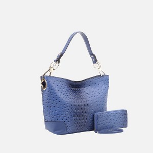 MKF Collection Wandy Soft Vegan Leather Hobo & Wallet Set by Mia K - 1 of 4