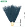 Unique Bargains Dried Plants Artificial Durable Small Fluffy Pampas Grass 7 Branches for Home, Office, Party 17.7 Inch - 3 of 4