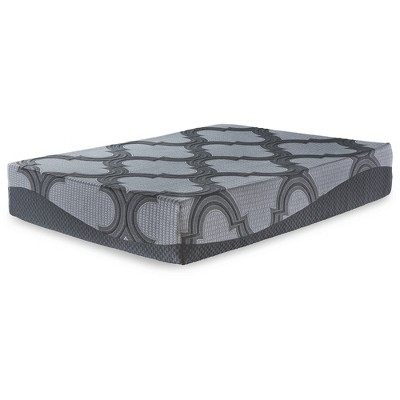 Signature Design by Ashley 12 Inch Plush Hybrid Mattress with Gel Memory Foam