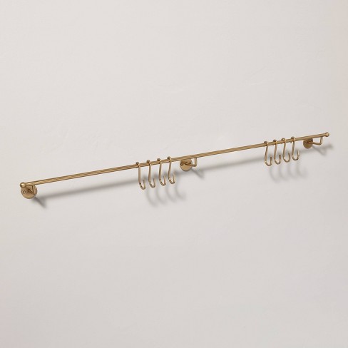 Modern Brass Coat Hooks  Brass Modern Hooks – Plank Hardware