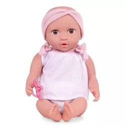 babi by Battat 14" Baby Doll with 2pc Body Suit & Pink Headband
